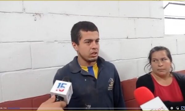 Policía presenta a su hijastro que cometió un hecho de asalto