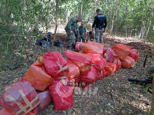 Detectan otra importante carga de Marihuana en Estrella