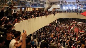 Manifestantes irrumpieron en el Parlamento de Irak tras designación del primer ministro - Megacadena — Últimas Noticias de Paraguay
