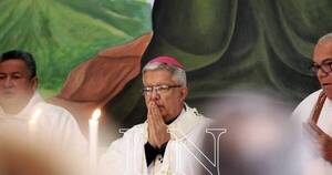 La Nación / Monseñor Adalberto Martínez llama a la paz y evitar todo tipo de violencia