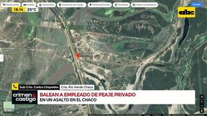 Balearon a empleado de un peaje privado.   - Crimen y castigo - ABC Color