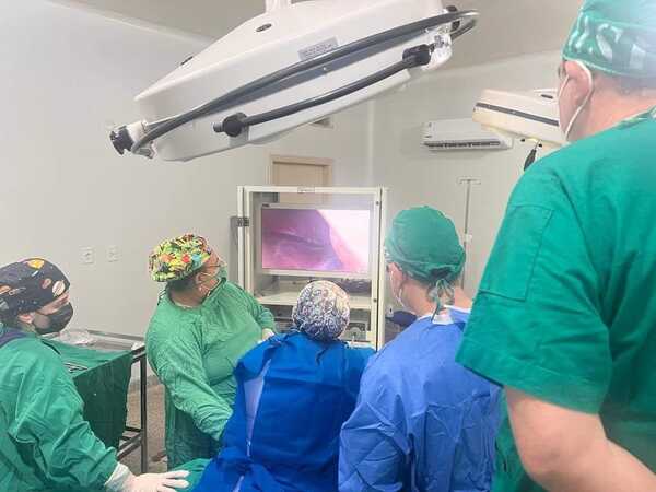Primera cirugía por video laparoscópica en el Hospital de San Ignacio Misiones