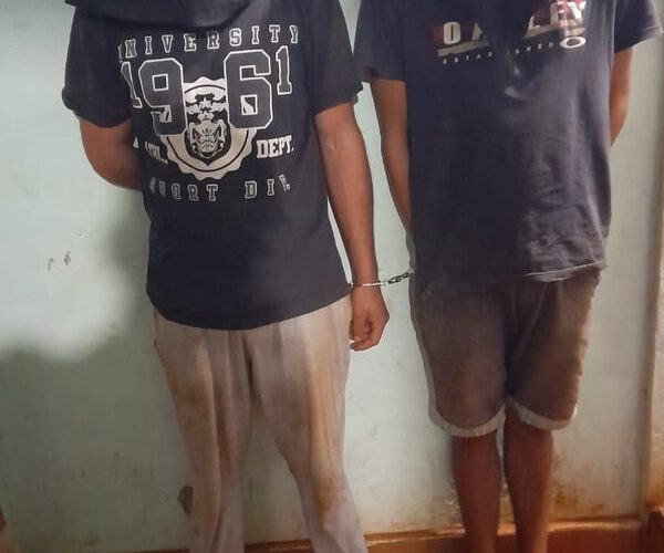 Dos malvivientes son reducidos por la propia víctima cuando intentaba hurtar en una casa – Diario TNPRESS
