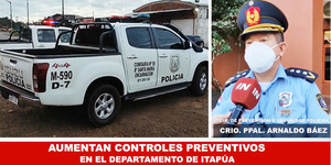 ACCIONES POLICIALES CONCENTRADAS EN SAN PEDRO DEL PARANÁ Y ALTO VERÁ 