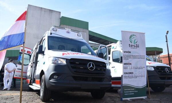 Tesãi adquiere ambulancia con UTI