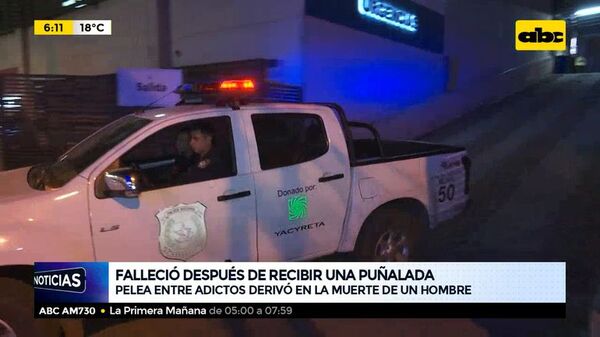 Falleció después de recibir una puñalada - ABC Noticias - ABC Color