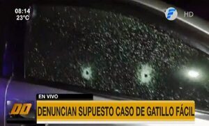 Investigan a 7 policías por presunto caso de gatillo fácil | Telefuturo