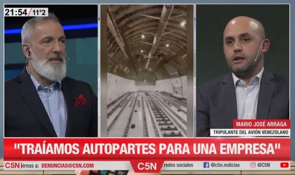 Pasajero de avión venezolano aclara situación del mismo