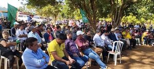 FNC exige que predios de San Jorge de Tembiaporâ sean cedidos a campesinos sin tierras - Nacionales - ABC Color
