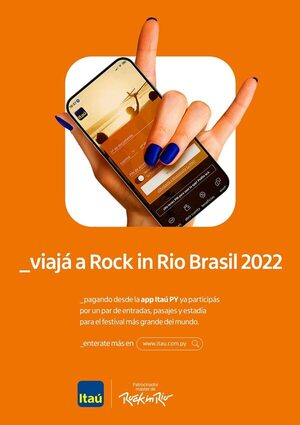 Itaú te lleva a Rock in Rio Brasil 2022 - Empresariales - ABC Color