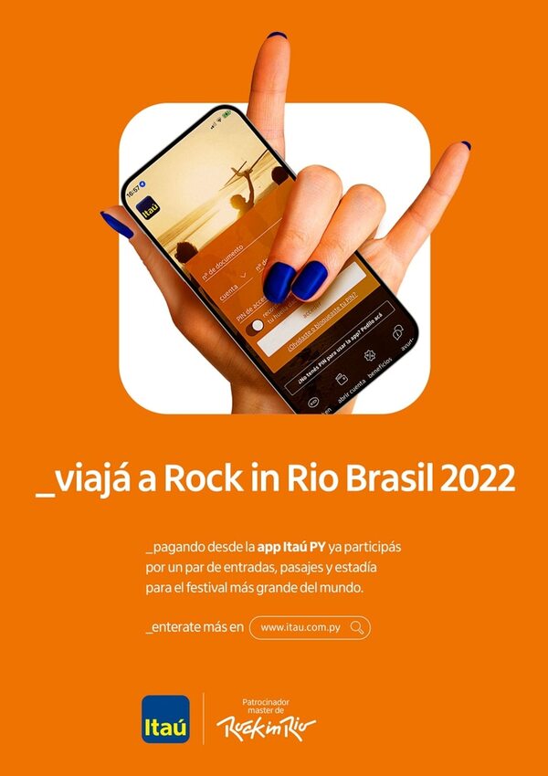 Itaú te lleva a Rock in Rio Brasil 2022 - Empresariales - ABC Color
