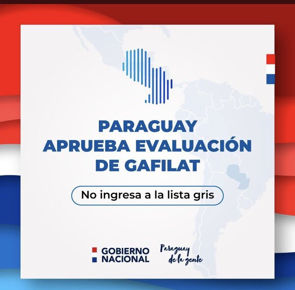 Diario HOY | Paraguay aprueba evaluación de Gafilat tras “analizarse gran parte de gestión HC”