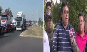 Internos y camioneros no levantan el paro - SNT