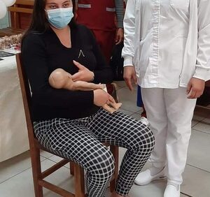 Realizaron taller de lactancia materna y planificación familiar «Preparando mi parto»