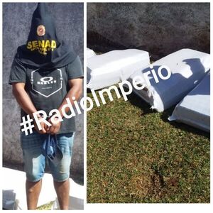 Un detenido e incautación de cerca de 500 kilos de marihuana en allanamiento de la Senad - Radio Imperio