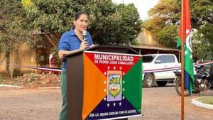 Municipalidad inauguró varias cuadras de empedrado en Pedro Juan Caballero