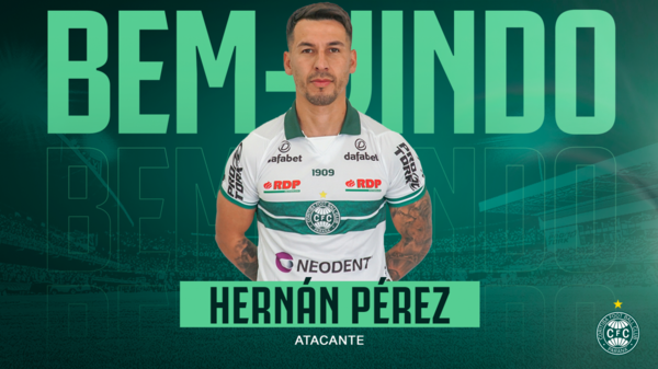 Coritiba presentó oficialmente a Hernán Pérez