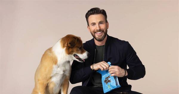 La Nación / Chris Evans inicia empresa de alimento premium para mascotas