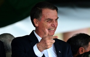 Bolsonaro volvió a responder a las críticas de Leonardo Di Caprio