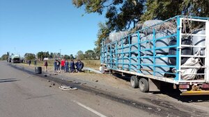 Junior Marabel y sus compañeros sufren un accidente rutero camino a Córdoba