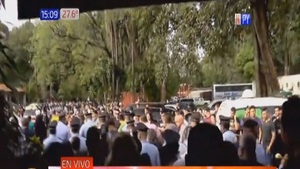 Así despiden al oficial Gustavo Bareiro | Noticias Paraguay
