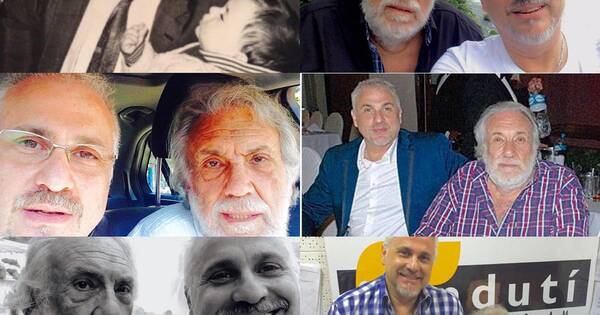 La Nación / Héctor Luis Rubin conmemoró emotivo reencuentro con su padre Humberto, que ya es eterno