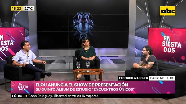 Flou anuncia el show de presentación - Ensiestados - ABC Color