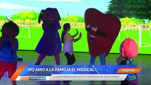 Avant Premiere del Musical Yo Amo a la Familia.