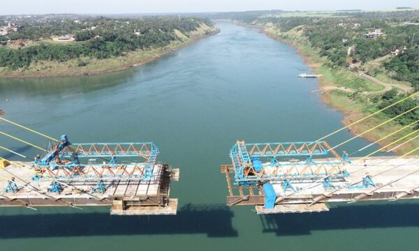 Dovelas del Puente de la Integración están a 17 metros de unirse en su tramo central – Diario TNPRESS