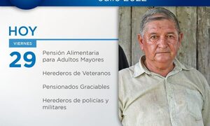 Cobran hoy adultos mayores