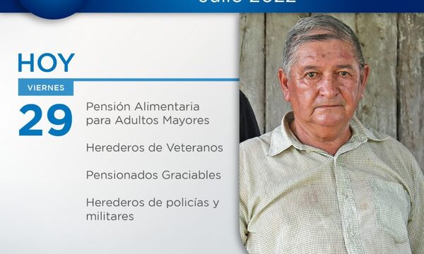 Cobran hoy adultos mayores