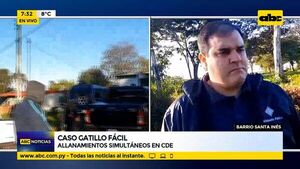 Allanamientos en simultáneo   - ABC Noticias - ABC Color