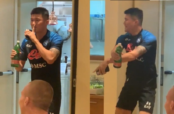 Coreano se integra al Napoli cantando Gangnam Style - La Prensa Futbolera