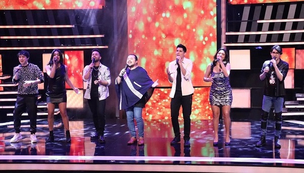 Fabulosa presentación de Dani Meza y semifinalistas de "Rojo" - Teleshow