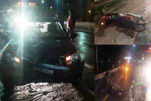 Motociclista muere tras ser atropellado por automovilista ebrio •