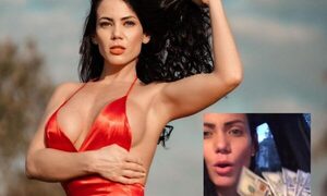 (VIDEO) Modelo armó revuelo por mostrar fajos de dólares: “Siempre me va bien”
