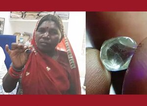 Diario HOY | Mujer pobre encuentra diamante de 4 quilates mientras buscaba leña