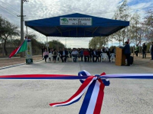 Inauguran costoso pavimento en Filadelfia - Noticias del Chaco - ABC Color