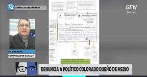 La Nación / Comunicador de San Pedro denuncia a candidato oficialista por fraguar documentos en proceso laboral