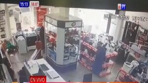Violento robo a casa comercial de Luque | Noticias Paraguay