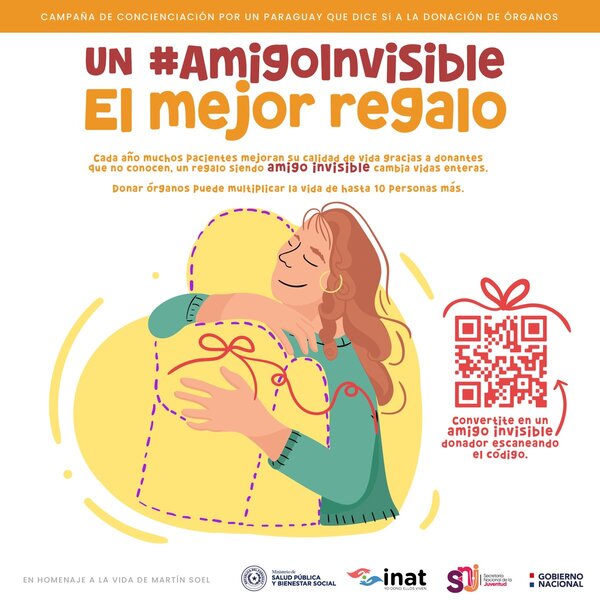 Aprovechan “amigo invisible” para hacer campaña por donación de órganos | 1000 Noticias