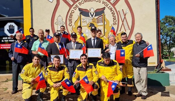 Taiwán dona un camión autobomba al cuerpo de Bomberos Voluntarios de Ciudad del Este – Diario TNPRESS