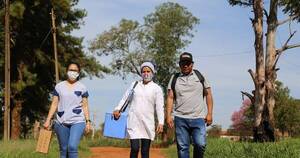 La Nación / Más de 300 familias de comunidades indígenas de Caaguazú fueron vacunadas
