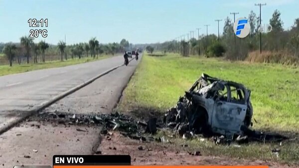Terrible accidente de tránsito deja dos fallecidos en Concepción | Noticias Paraguay
