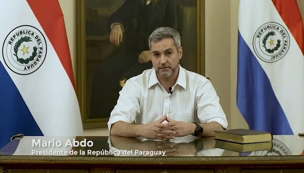 Mario Abdo anuncia más apoyo a la Secretaría Nacional de Inteligencia - Política - ABC Color