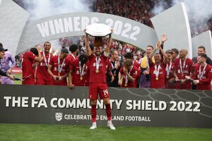 Liverpool se lleva la Community Shield ante el City y Darwin eclipsa a Haaland