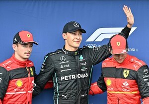 Russell logra en Hungría su primera 'pole' en F1