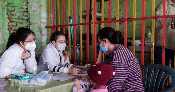 La Nación / Brindaron atención médica y medicamentos en asentamiento de San Lorenzo