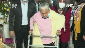 Abuelita cumplió 100 años y asegura que la alimentación es la clave de todo - SNT