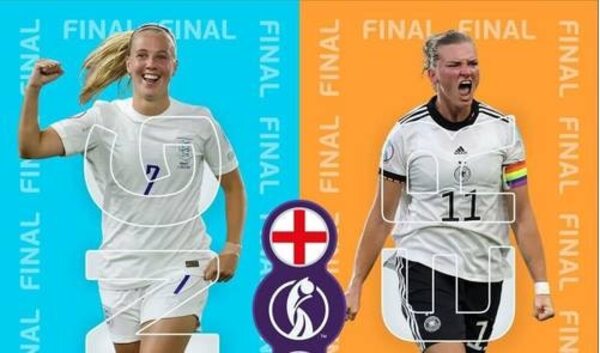 Inglaterra y Alemania definen hoy la Eurocopa femenina - Fútbol - ABC Color